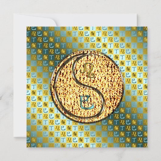 Leo & Fire Snake Kaart (Voorkant)