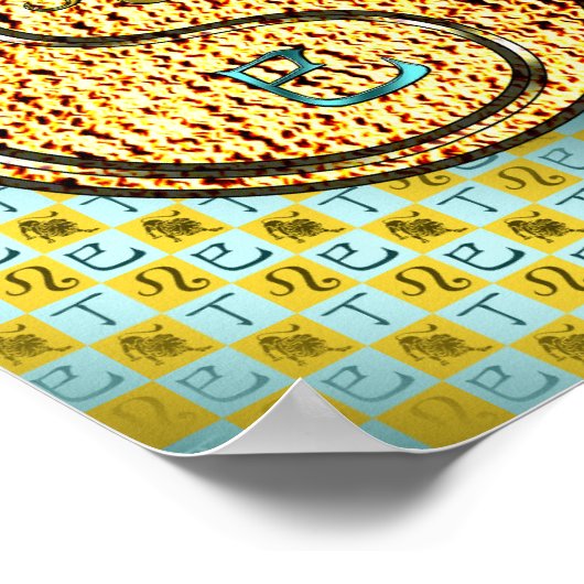 Leo & Fire Snake Poster (Hoek)