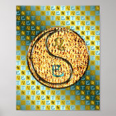 Leo & Fire Snake Poster (Voorkant)