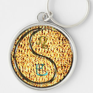 Leo & Fire Snake Sleutelhanger
