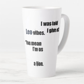 Leo Fun Inspirerend Ontwerp voor Dagelijks Gebruik Latte Mok