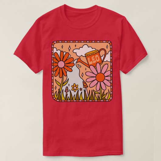 Leo Garden T-shirt (Design voorkant)