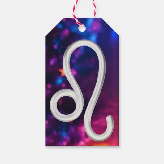 Leo Gift Tag Cadeaulabel (Voorkant)