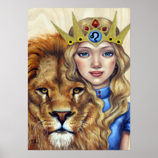 Leo Girl Poster (Voorkant)