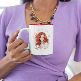 Leo Girl Zodiac Astrologie Gift voor haar Tweekleurige Koffiemok