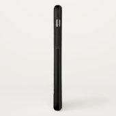 Leo hammered Gold astrology verjaardag zodiac Case-Mate iPhone Case (Achterkant/links)