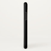 Leo hammered Gold astrology verjaardag zodiac Case-Mate iPhone Case (Achterkant / rechts)