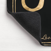 Leo hammered Gold gestileerde astrologie zodiab Muismat (Hoek)