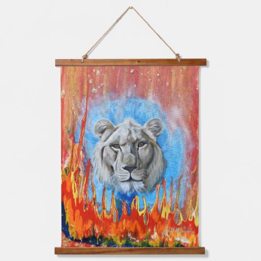 Leo Hangend Wandkleed (Voorkant)