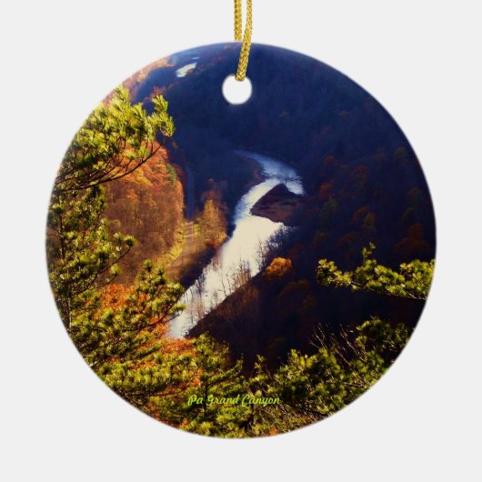 Leo Harrison St Pk~Pa Grand Canyon Keramisch Ornament (Voorkant)