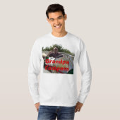 Leo het Man Race Car, opa Fastpass T-shirt (Voorkant volledig)