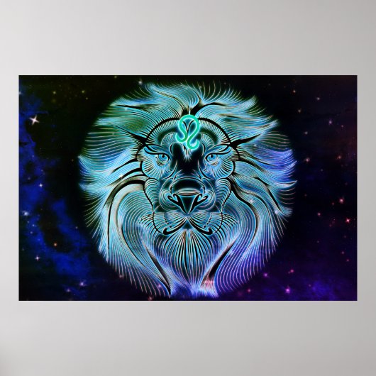 leo het poster van de leeuw (Voorkant)