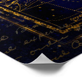 leo het poster van de leeuwenconstellatie (Hoek)