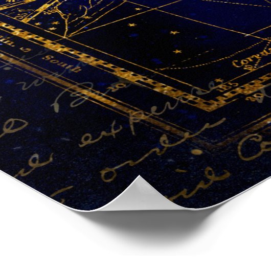 leo het poster van de leeuwenconstellatie (Hoek)