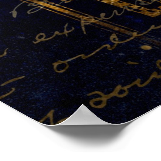 leo het poster van de leeuwenconstellatie (Hoek)