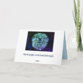 leo het wenskaart van de leeuw kaart (Achterkant)