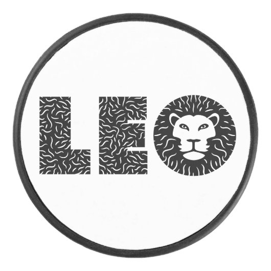 Leo Hockey Puck (Voorkant)