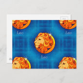 leo horoscoop briefkaart (Voorkant / Achterkant)