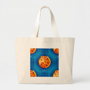 leo horoscoop grote tote bag