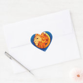 leo horoscoop hart sticker (Envelop)