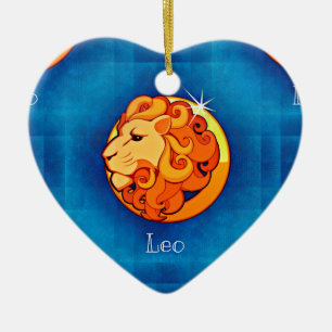 leo horoscoop keramisch ornament