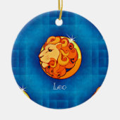 leo horoscoop keramisch ornament (Voorkant)