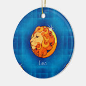 leo horoscoop keramisch ornament (Links)