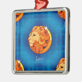 leo horoscoop metalen ornament (Links)