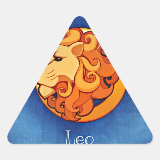 leo horoscoop sticker (Voorkant)