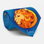 leo horoscope mannen stropdas (Opgerold)