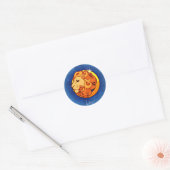 Leo Horoscope Sign Lion Symbol Astrology Sticker (Envelop)