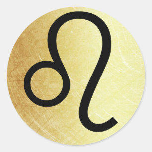 Leo Horoscope Sign Symbol Astrology Sticker