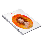 Leo Horoscope Zodiac Fantasy Notitieboek (Rechterzijde)