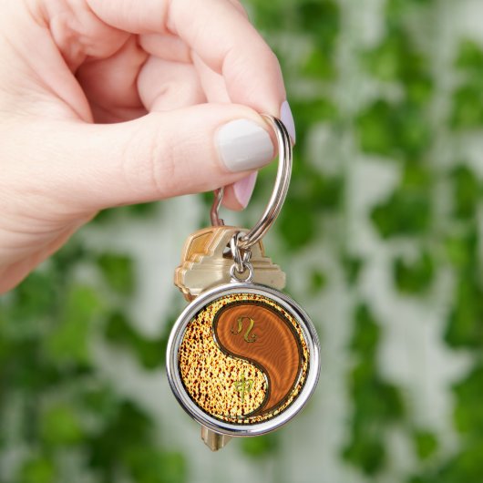 Leo & Hout Aap Sleutelhanger (Hand)