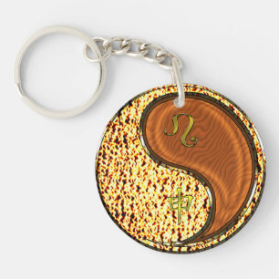 Leo & Hout Aap Sleutelhanger