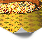 Leo & Hout Paard Poster (Hoek)