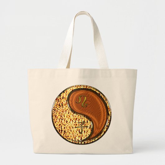 Leo & Hout Rat Grote Tote Bag (Voorkant)