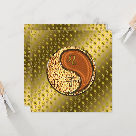 Leo & Hout Rat Kaart (Voorkant / Achterkant in situ)