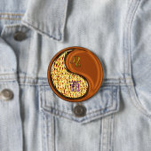 Leo & Houten Haan Ronde Button 7,6 Cm (In situ)