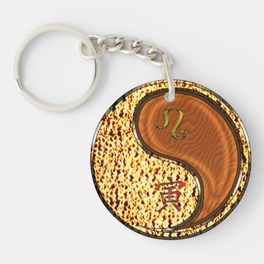Leo & Houttijger Sleutelhanger (Voorkant)