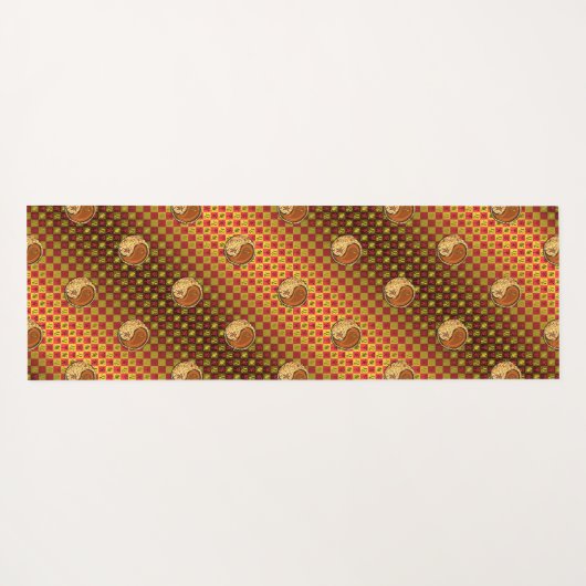 Leo & Houttijger Yogamat (Achterkant (horizontaal))