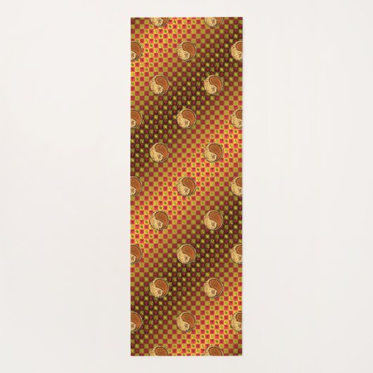 Leo & Houttijger Yogamat (Achterkant)