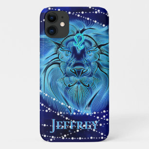 Leo in Dark Blue II Case-Mate iPhone Case