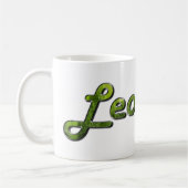 Leo in Peridot Gemstone Koffiemok (Links)