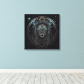 Leo-Juli 23-Augustus 22 de Druk van het Canvas (Insitu (Houten vloer))