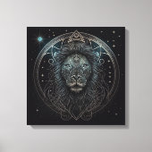 Leo-Juli 23-Augustus 22 de Druk van het Canvas (Voorkant)