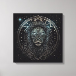 Leo-Juli 23-Augustus 22 de Druk van het Canvas Afdruk