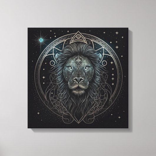 Leo-Juli 23-Augustus 22 de Druk van het Canvas Afdruk (Voorkant)