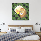 Leo July 23 to August 22 Canvas Afdruk (Insitu (Slaapkamer))