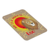 Leo July 23 to August 22 Premium Flexi Magnet Magneet (Rechterzijde)